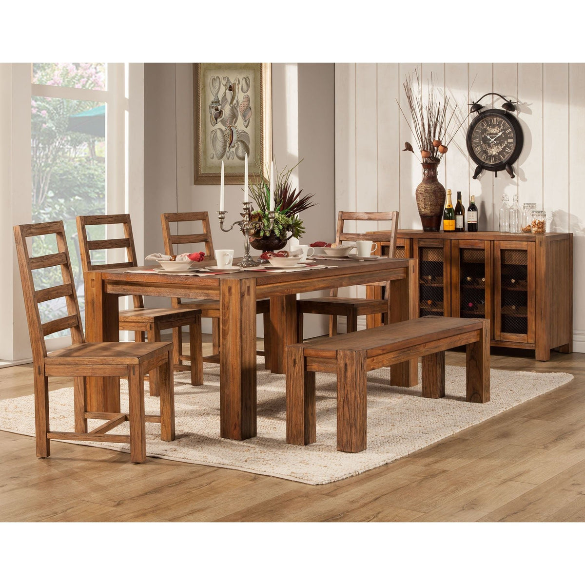Shasta Multifunction Sideboard & Console, Salvaged Natural