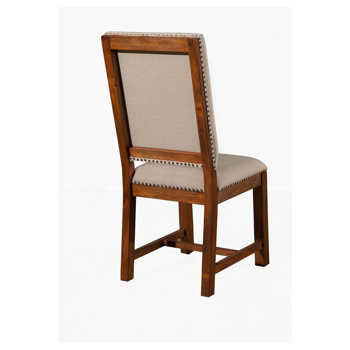 Shasta Set of 2 Upholstered Side Chairs, Salvaged Natural