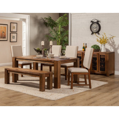 Shasta Set of 2 Upholstered Side Chairs, Salvaged Natural