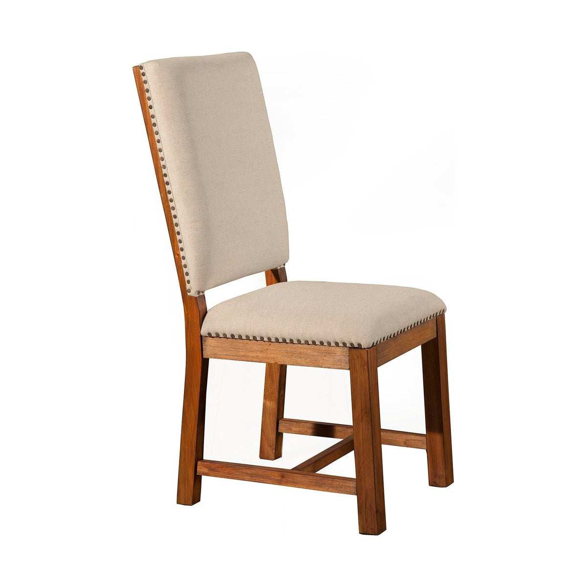 Shasta Set of 2 Upholstered Side Chairs, Salvaged Natural