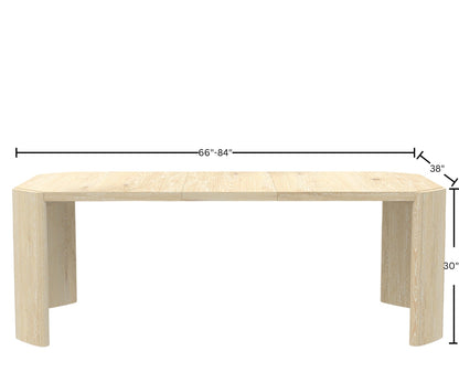 Sloane Extension Dining Table, Driftwood