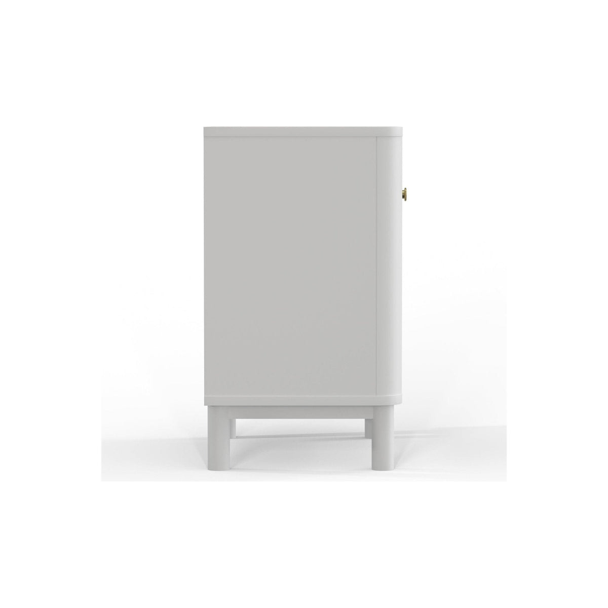 Stapleton 1 Drawer Nightstand, White