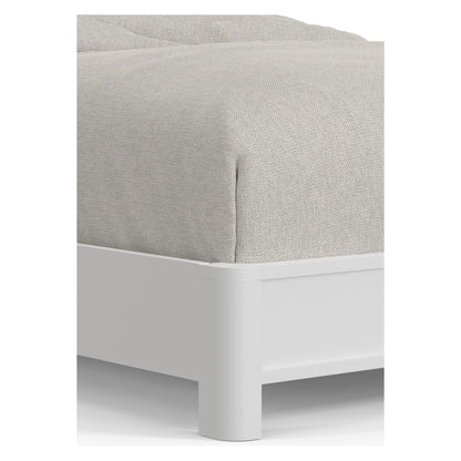 Stapleton California King Panel Bed, White
