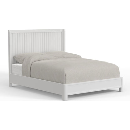Stapleton Full Panel Bed, White