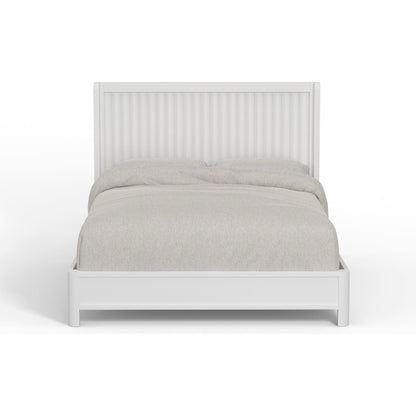 Stapleton Queen Panel Bed, White