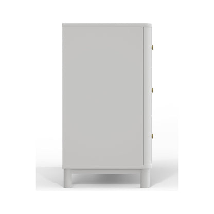 Stapleton 6 Drawer Dresser, White