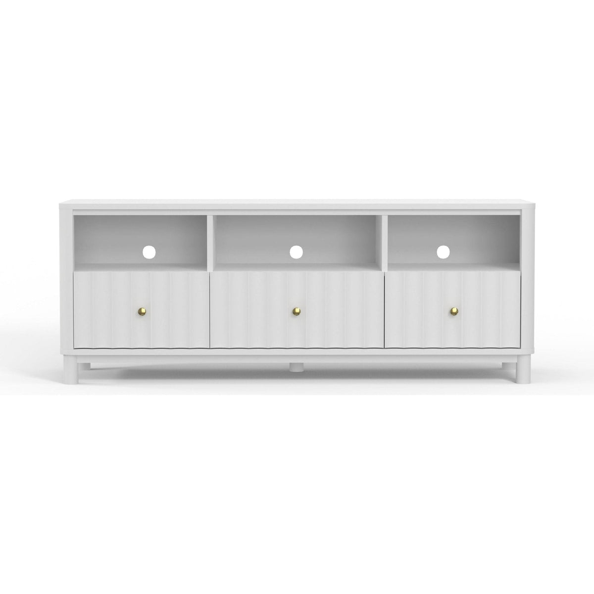 Stapleton TV Console, White