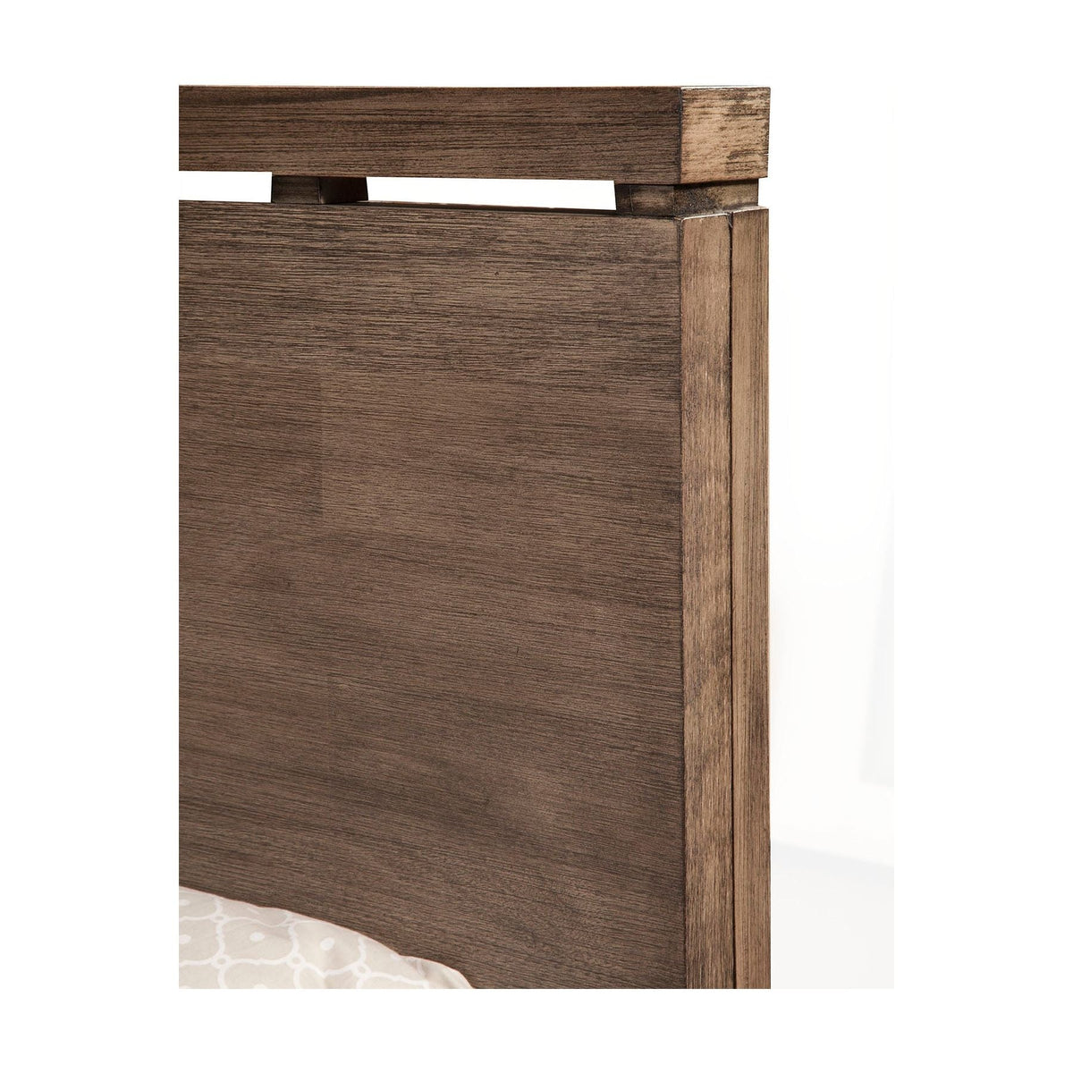 Sydney Queen Panel Bed, Weathered Grey
