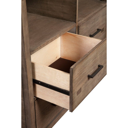 Sydney 4 Drawer TV Media Chest, Weathered Grey