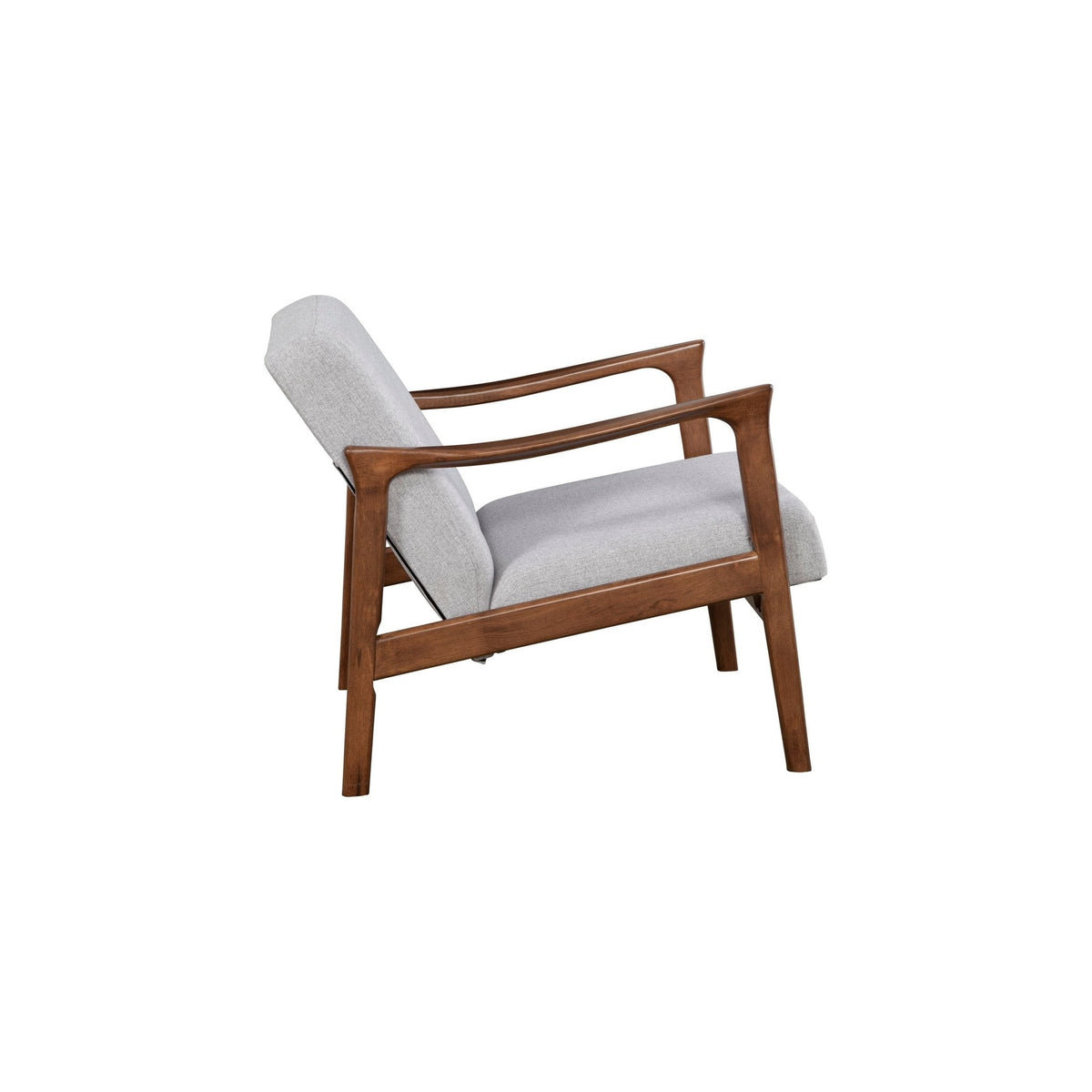 Zephyr Lounge Chair, Light Grey