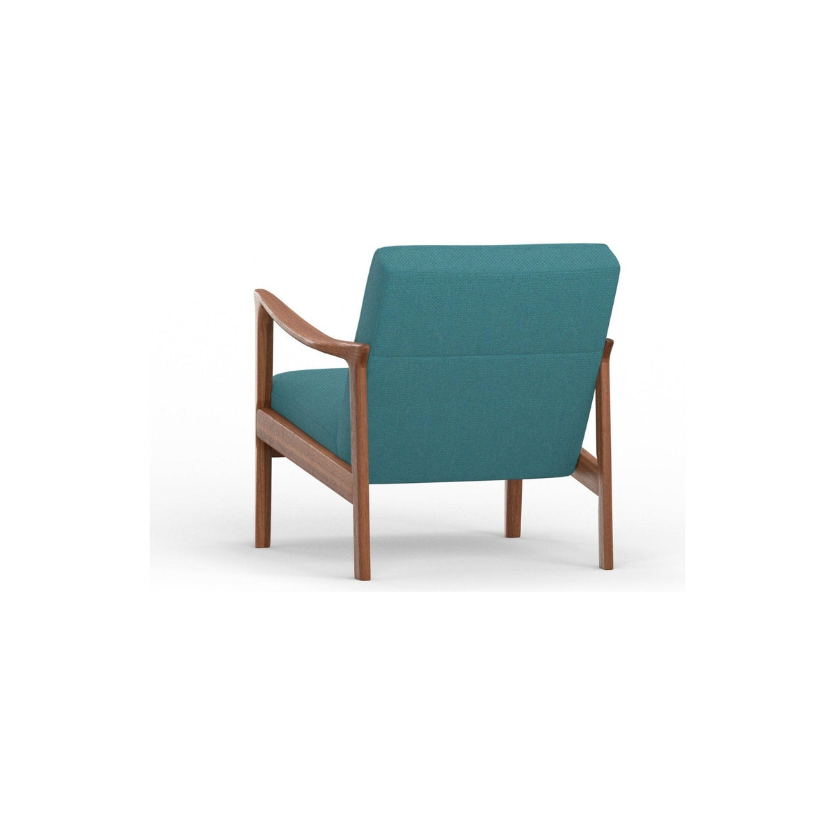 Zephyr Lounge Chair, Turquoise